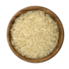 PR-11/14 White/ Creamy Sella Rice in a bowl