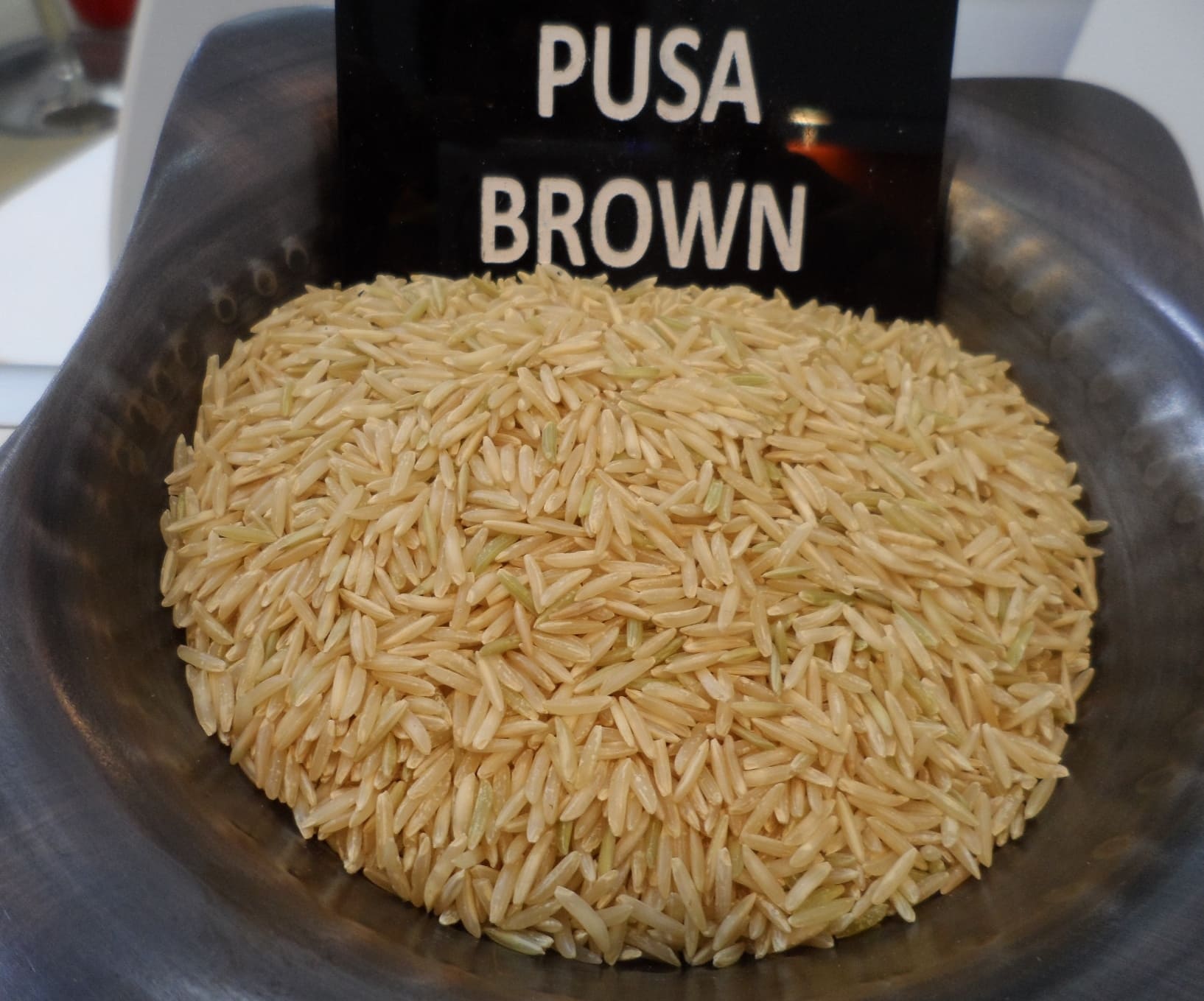 Pusa/ DB Brown Basmati Rice in a bowl